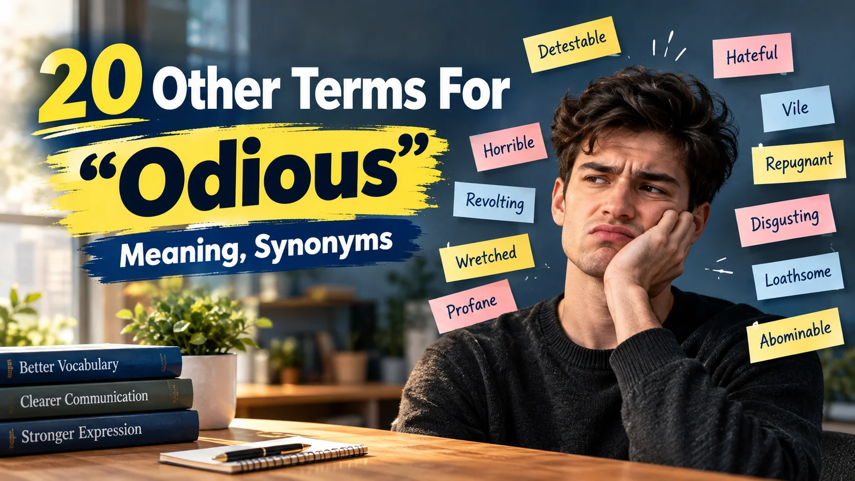 Odious”: Meaning, Synonyms