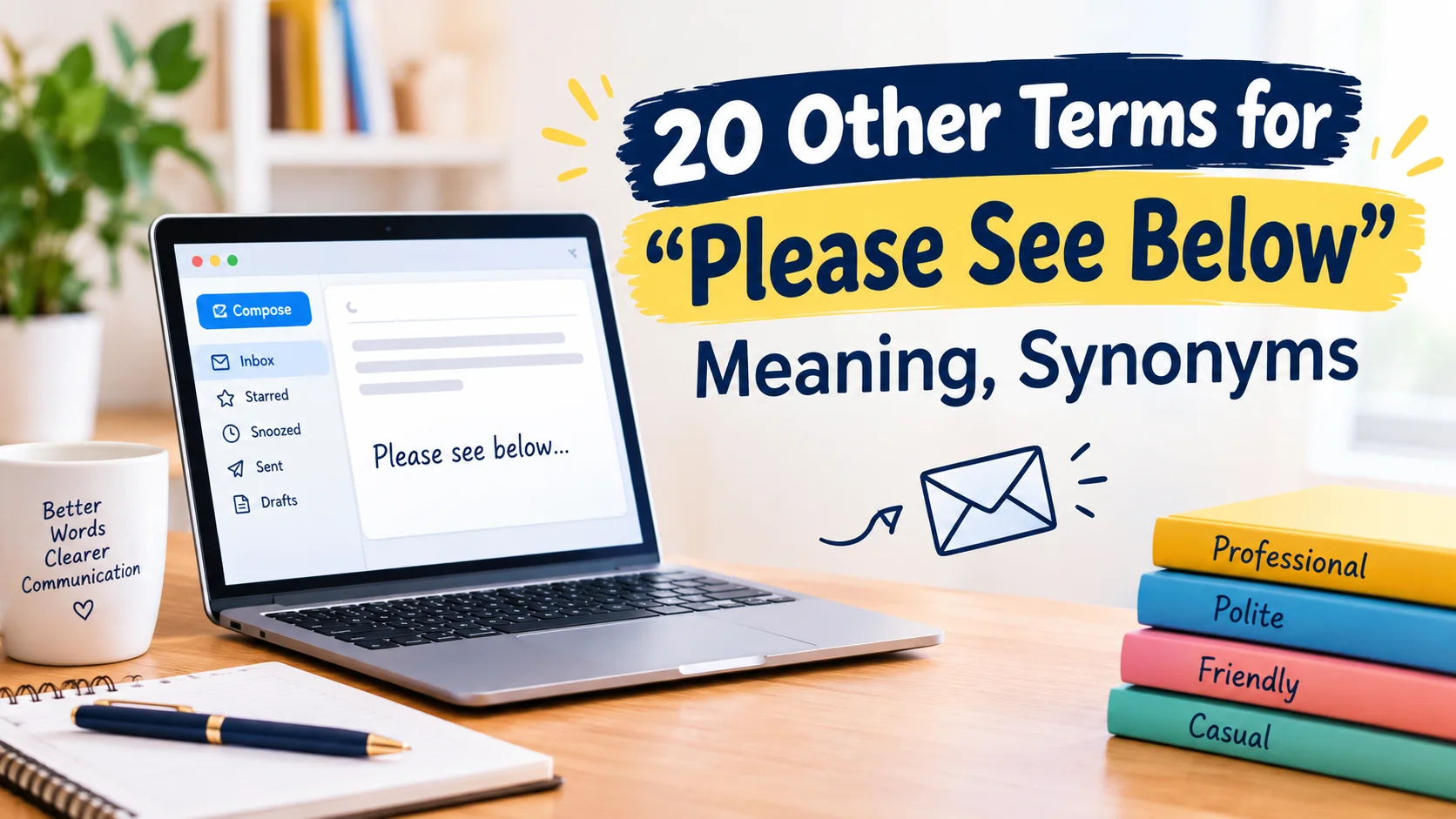 Terms for “Please See Below”: Meaning, Synonyms