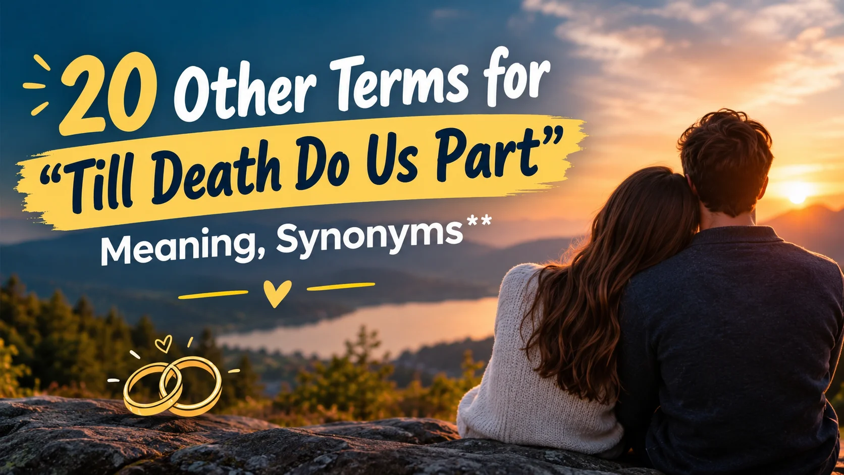 Terms for “Till Death Do Us Part”: Meaning, Synonyms