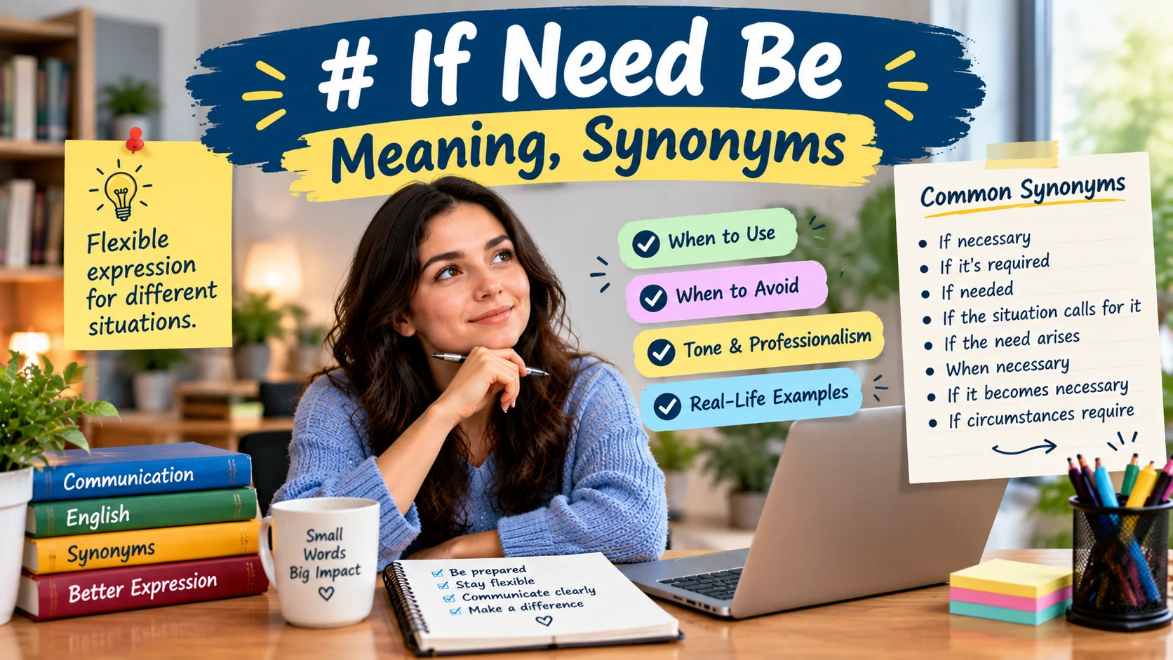 If Need Be”: Meaning, Synonyms